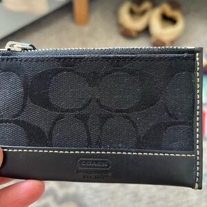 Coach Black Card Holder-PENDING